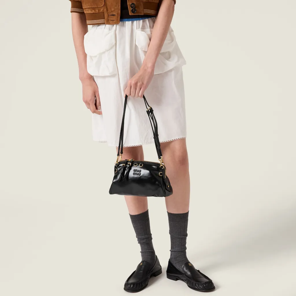 Caprice Leather Clutch