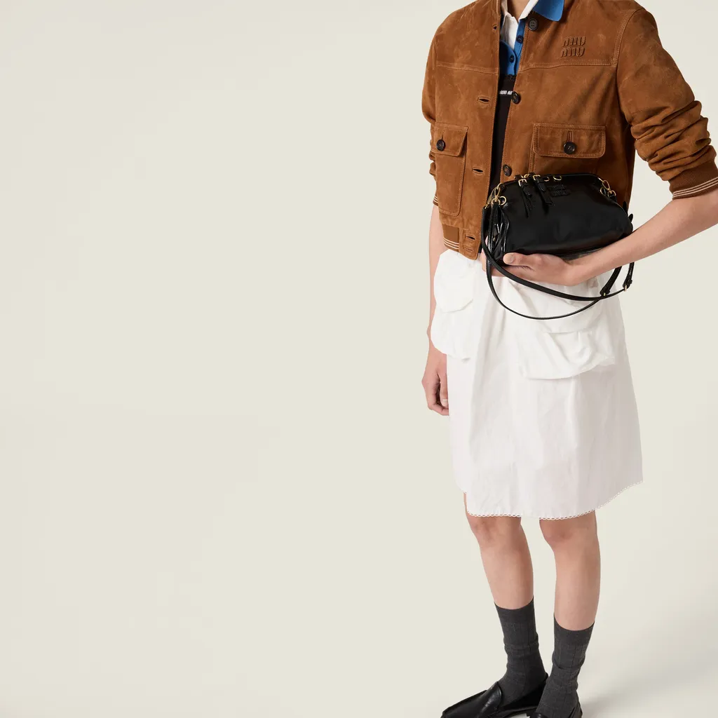 Caprice Leather Clutch