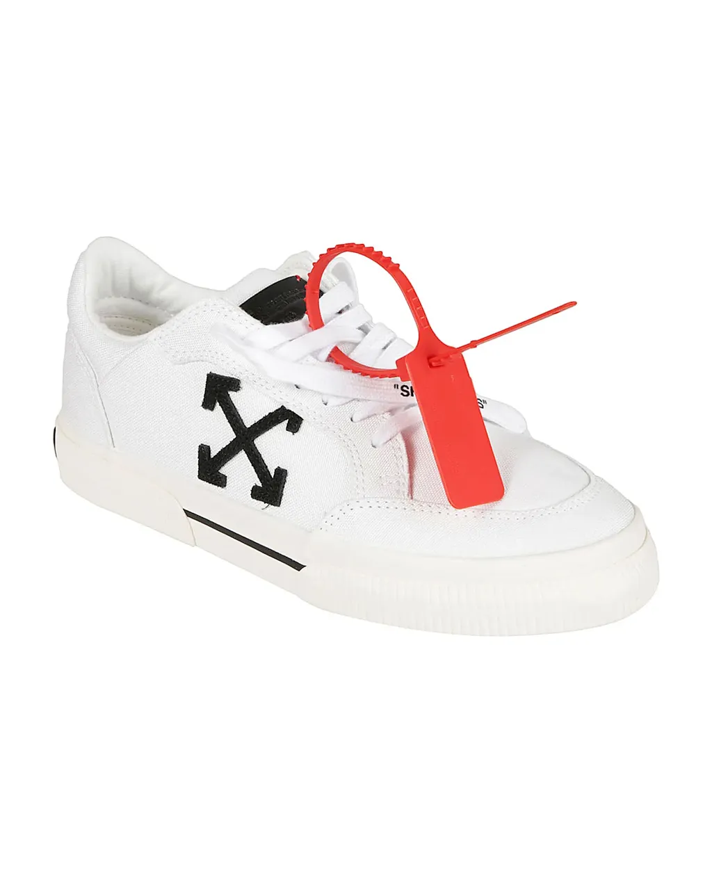 Off-White Logo Patch Lace-Up Sneakers