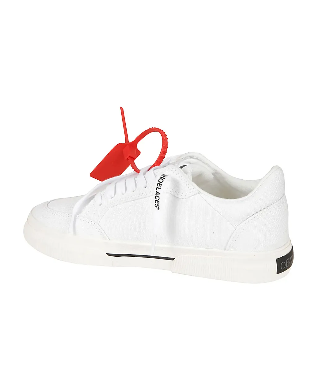 Off-White Logo Patch Lace-Up Sneakers