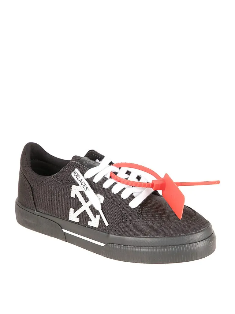 Off-White Logo Patch Lace-Up Sneakers