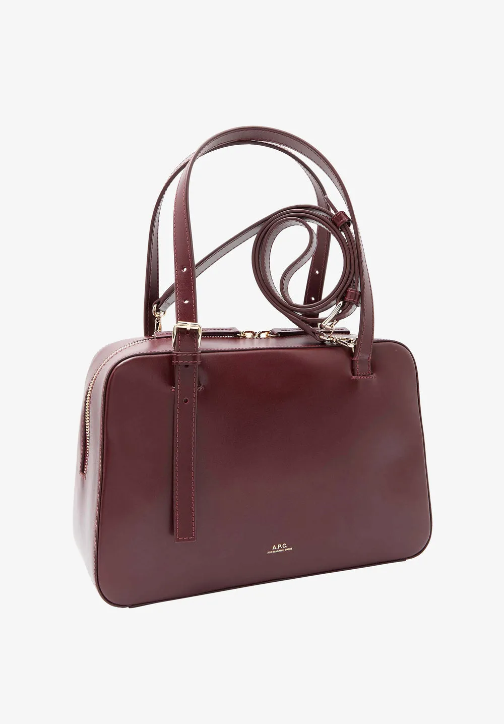 A.P.C. Logo Printed Shoulder Bag
