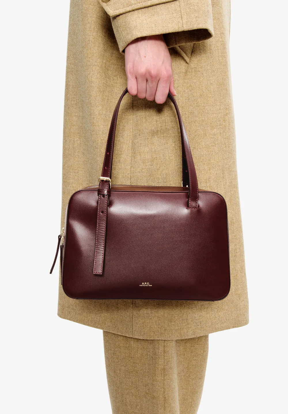 A.P.C. Logo Printed Shoulder Bag