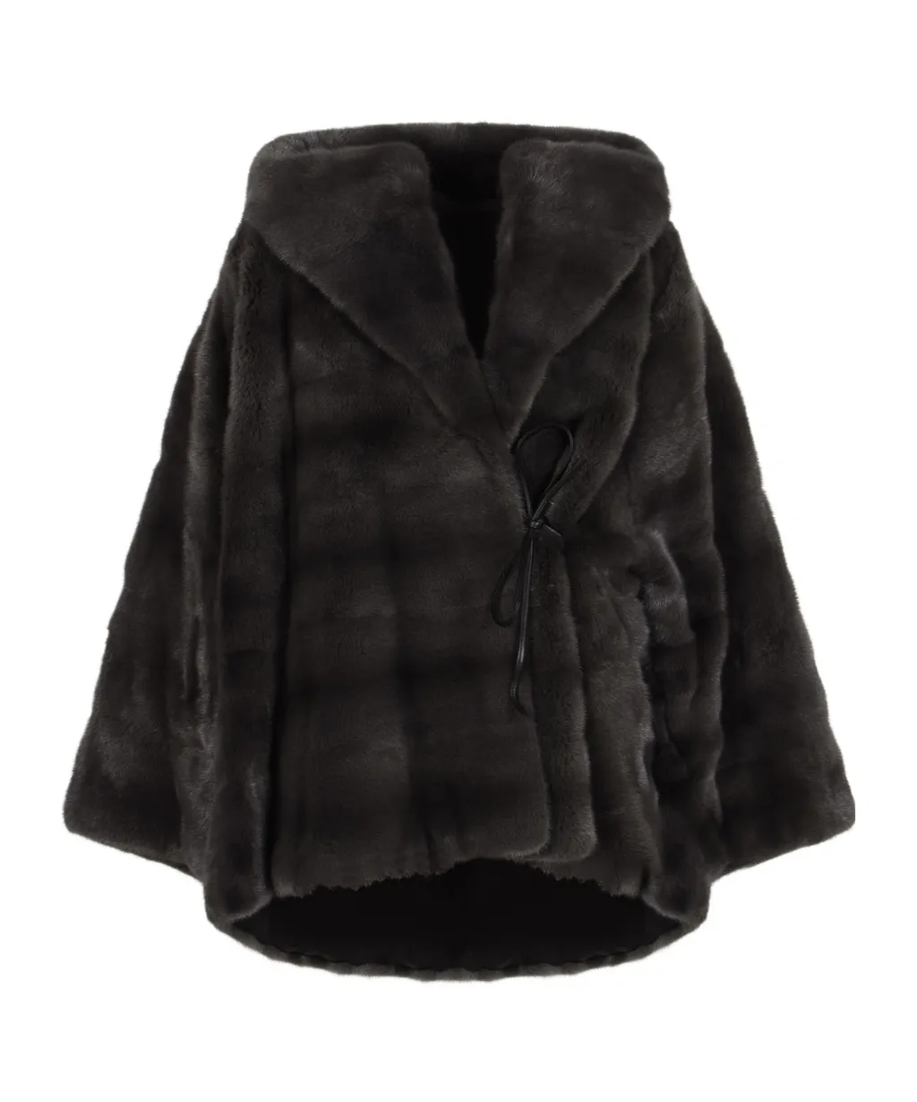 Long-Sleeved Fur Coat