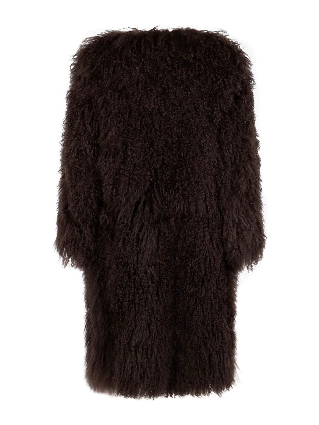 Long-Sleeved Fur Coat