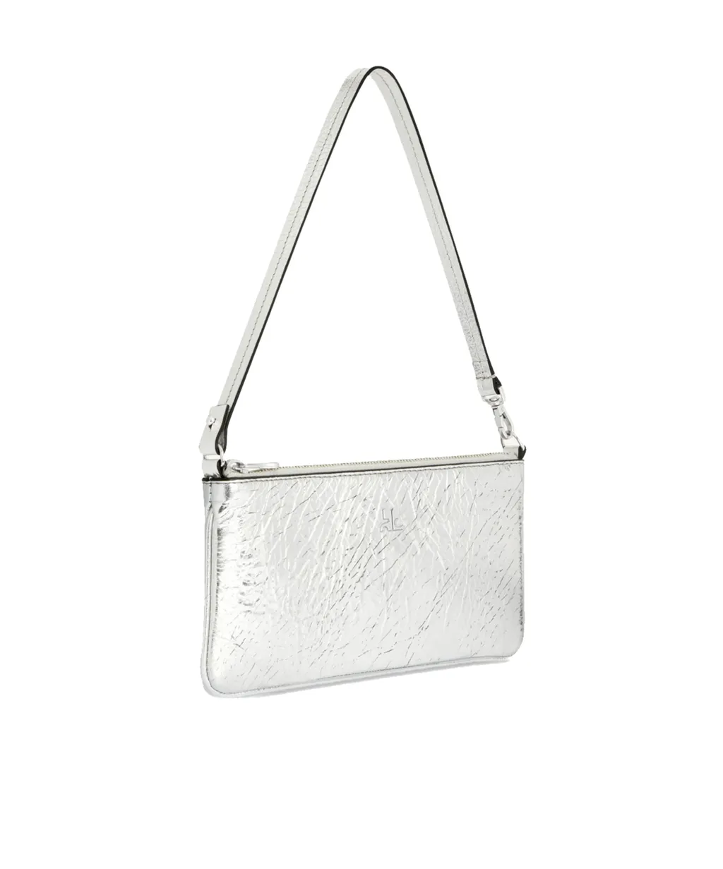 CourrÈGes Zipped Top Handle Shoulder Bag