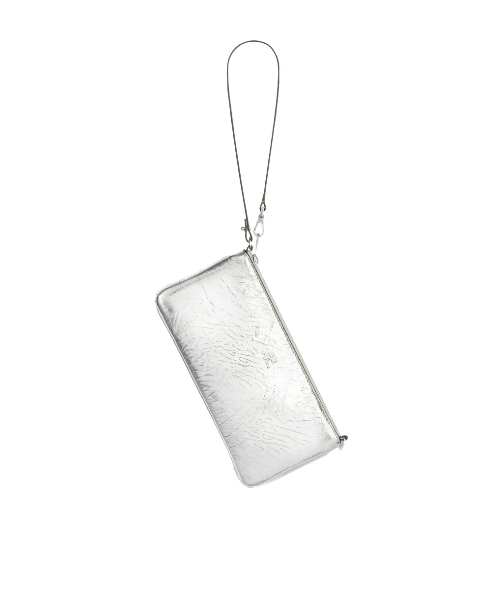 CourrÈGes Zipped Top Handle Shoulder Bag