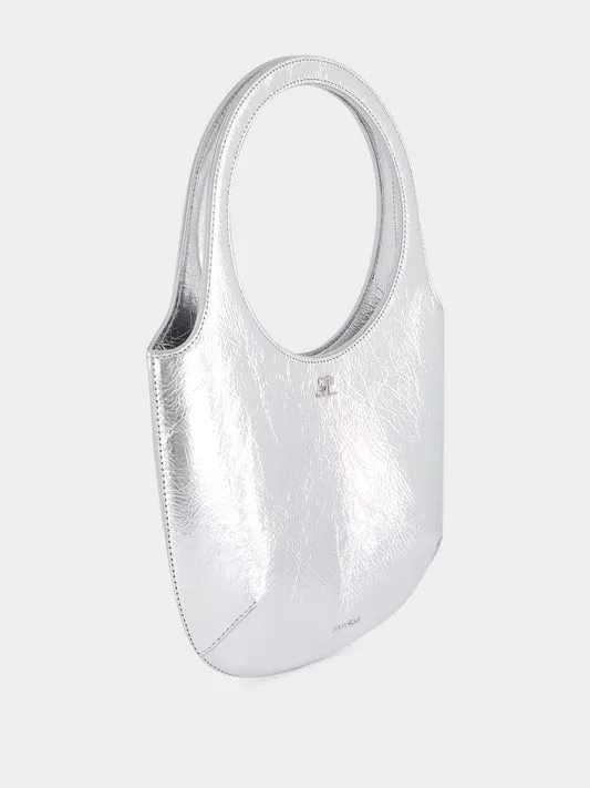 Courrges Logo Detail Top Handle Bag
