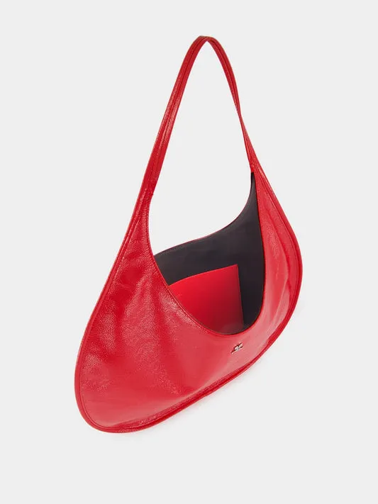 Courrges Holy Naplack Top Handle Tote Bag