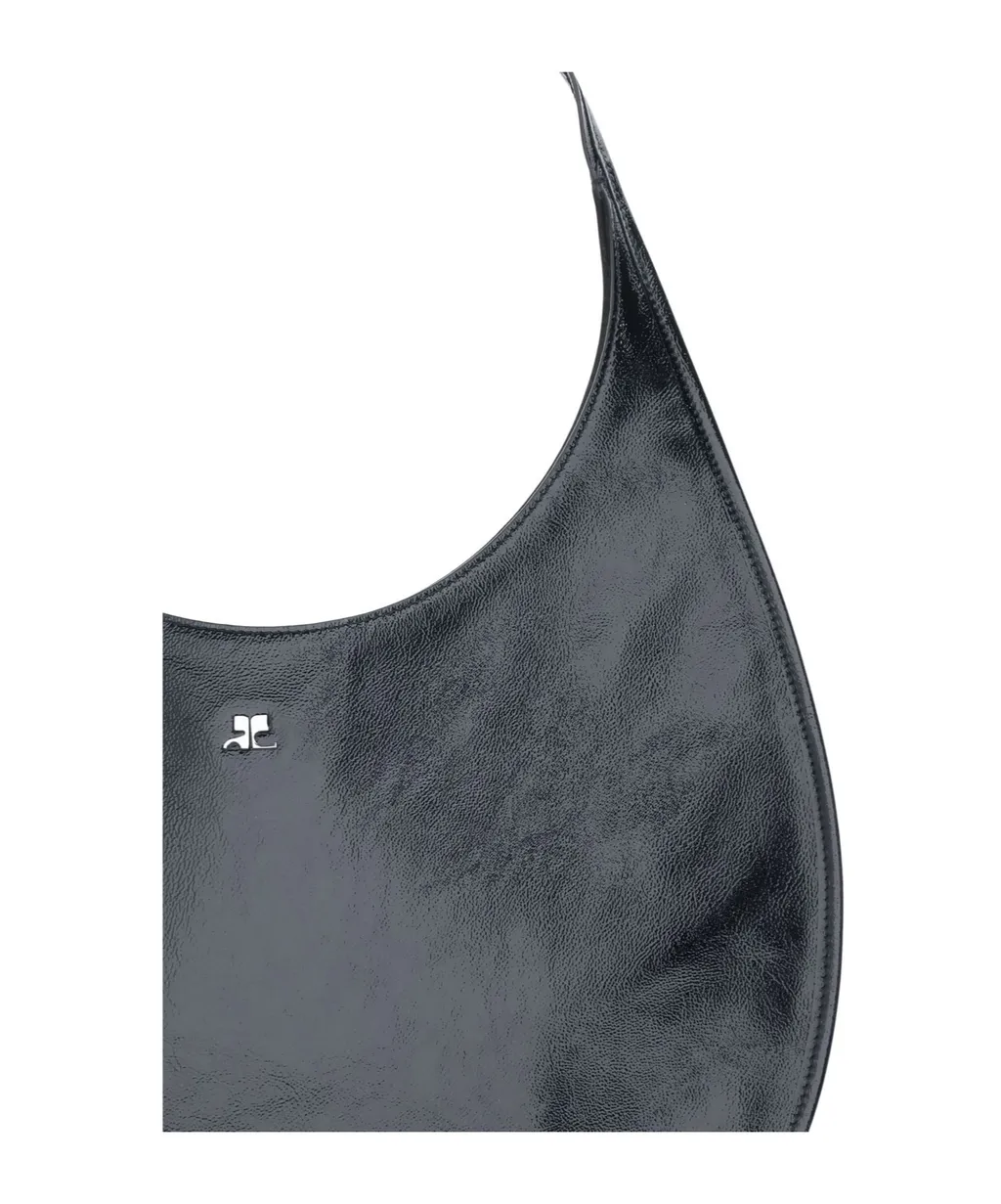 CourrÈGes Holy Naplack Top Handle Tote Bag