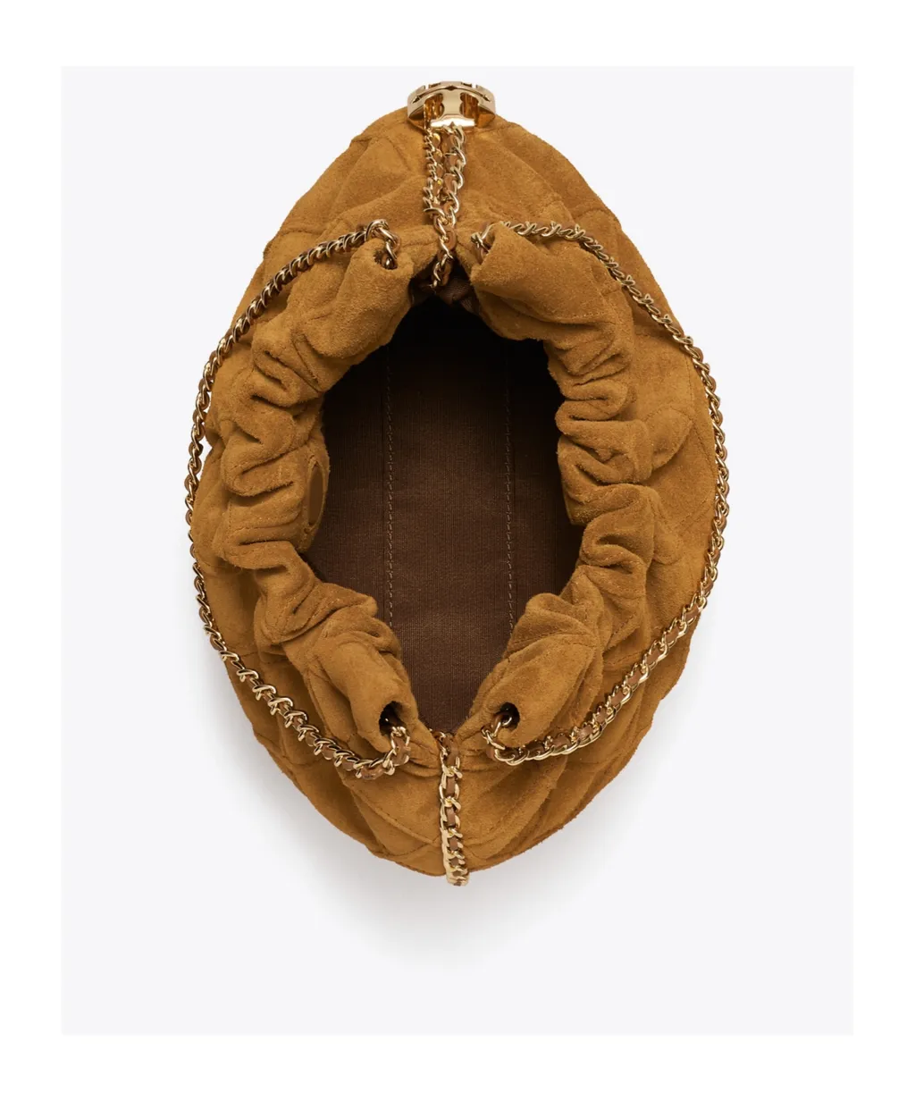 Tory Burch Mini Fleming Soft Hobo Bag