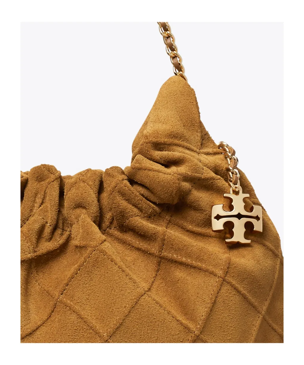 Tory Burch Mini Fleming Soft Hobo Bag