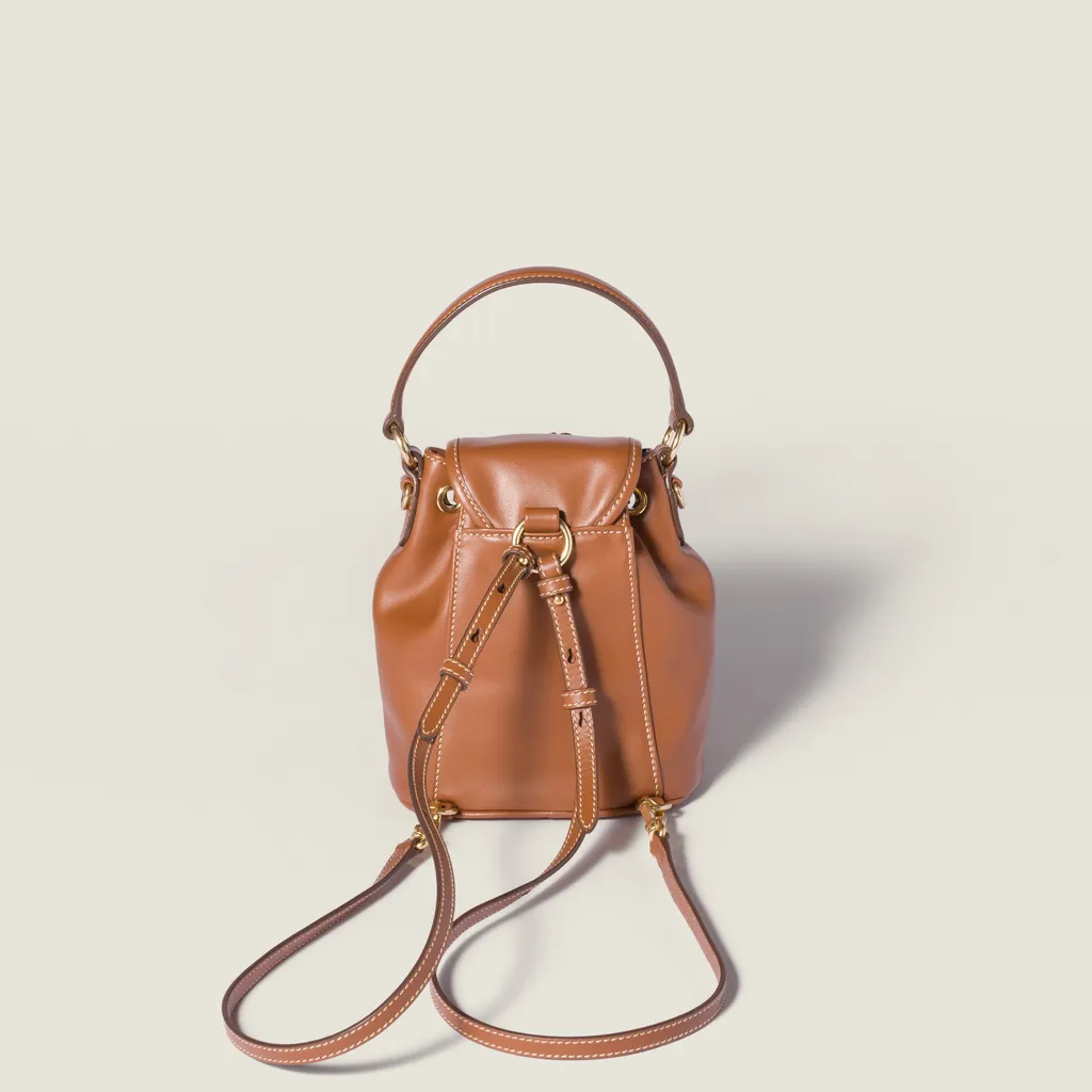 Miu Miu Logo-Detailed Mini Backpack