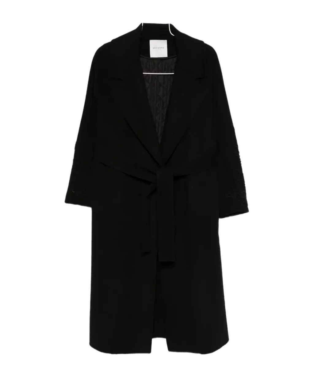 Belted Single-Breasted Coat