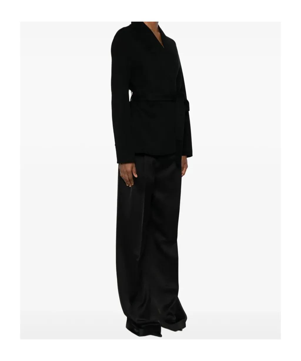 Belted Cropped Coat