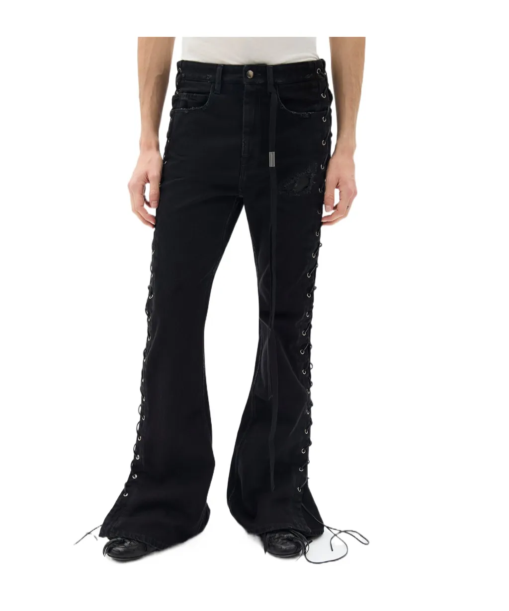 Tarik 5 Pockets Slim Fit Bootcut Trousers