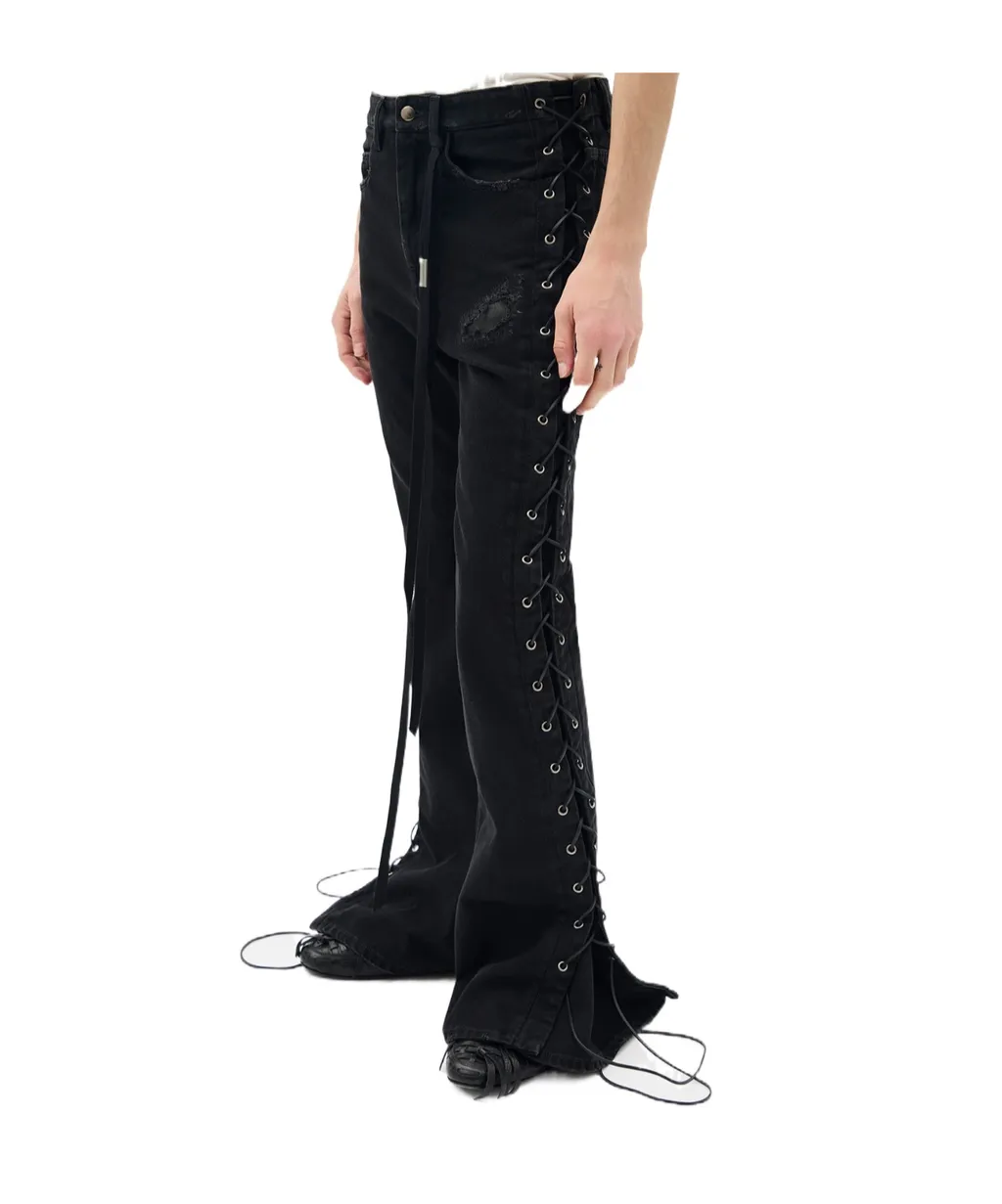 Tarik 5 Pockets Slim Fit Bootcut Trousers