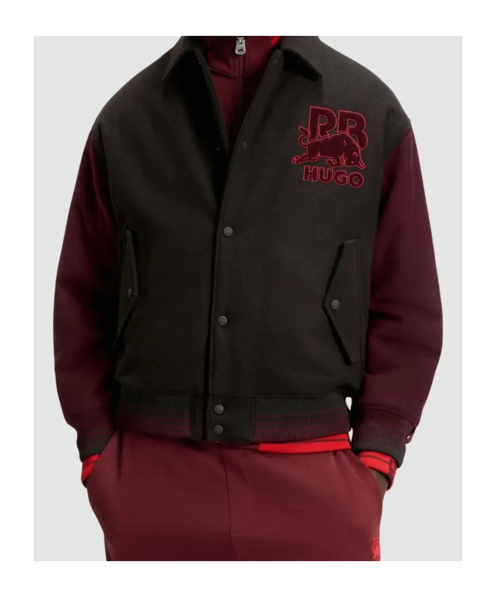 Hugo Two-Toned Button-Up Jacket