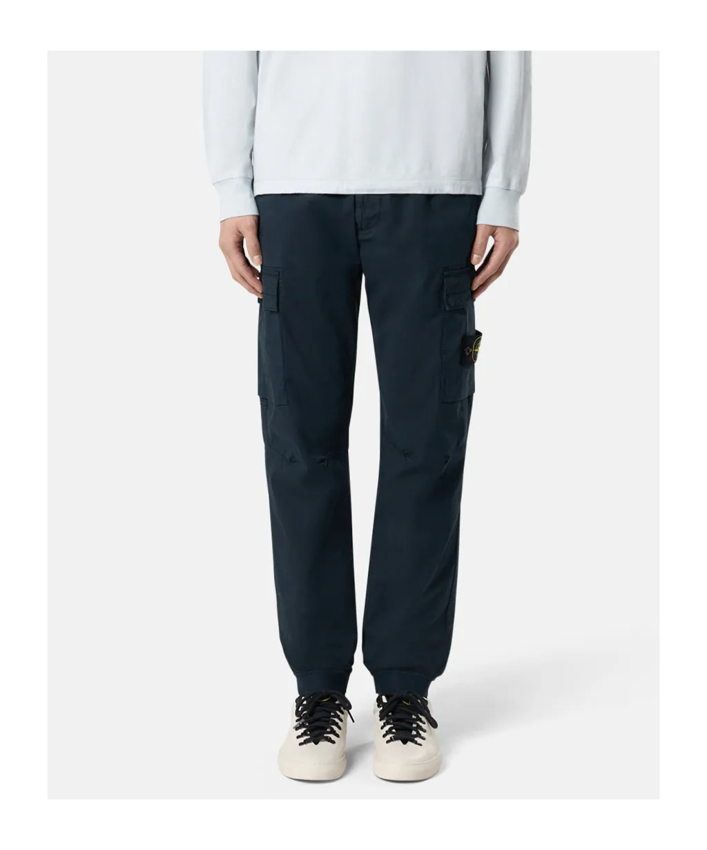 Stone Island Regular Tapered Fit Cargo Trousers