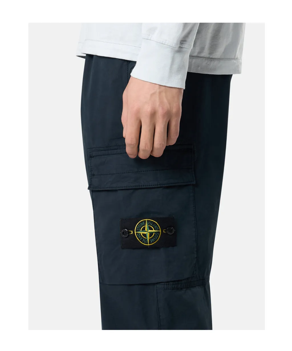 Stone Island Regular Tapered Fit Cargo Trousers