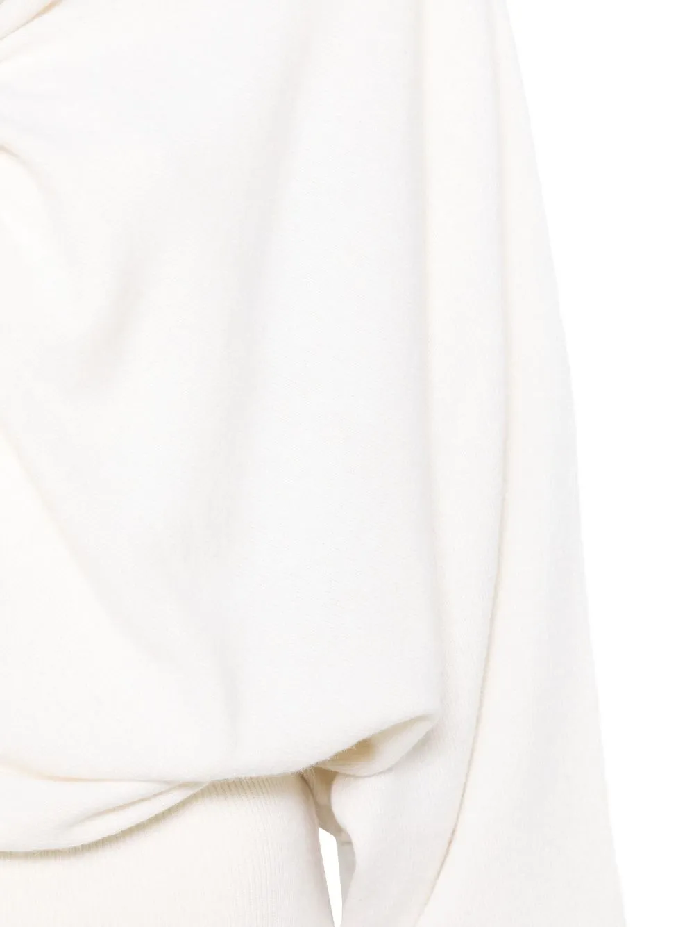 Twist-Front Sweater