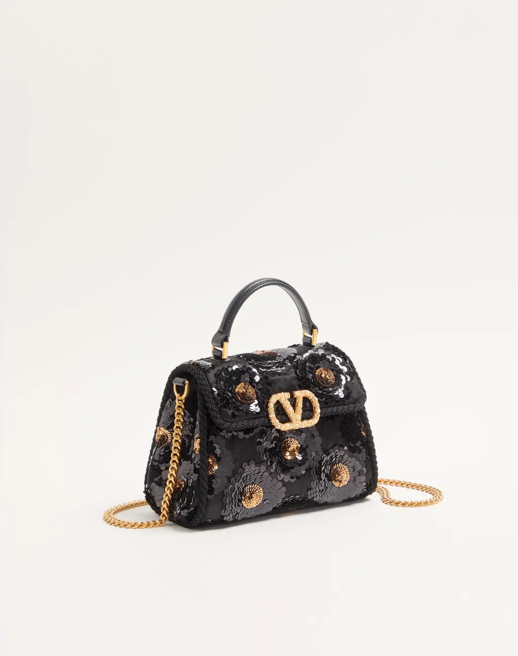 Sequined Shoulder Bag