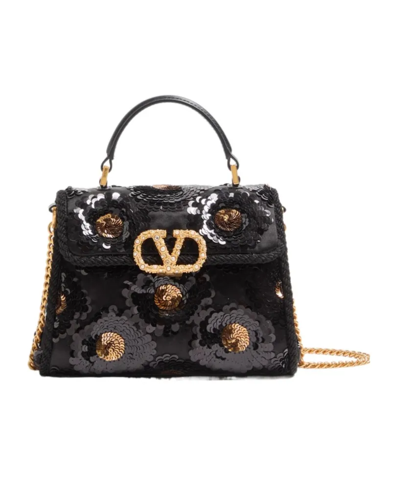 Sequined Shoulder Bag