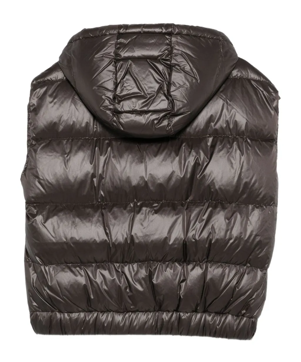 Quilted Hooded Vest