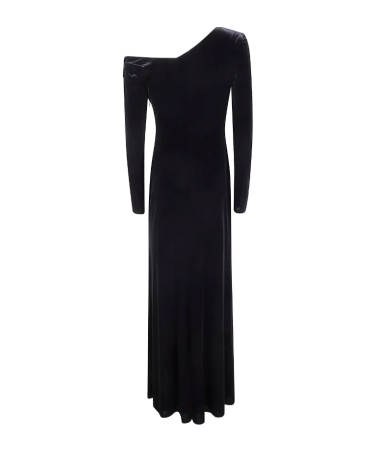 Lauren Ralph Lauren Cateema One-Shoulder Gown