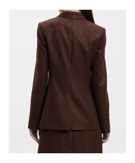 Long-Sleeved Suit Jacket