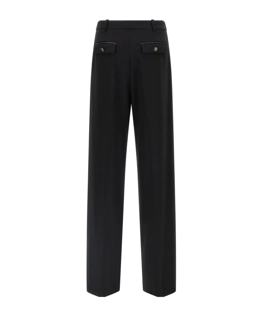 Elisabetta Franchi Fluid Stretch Cady Pants
