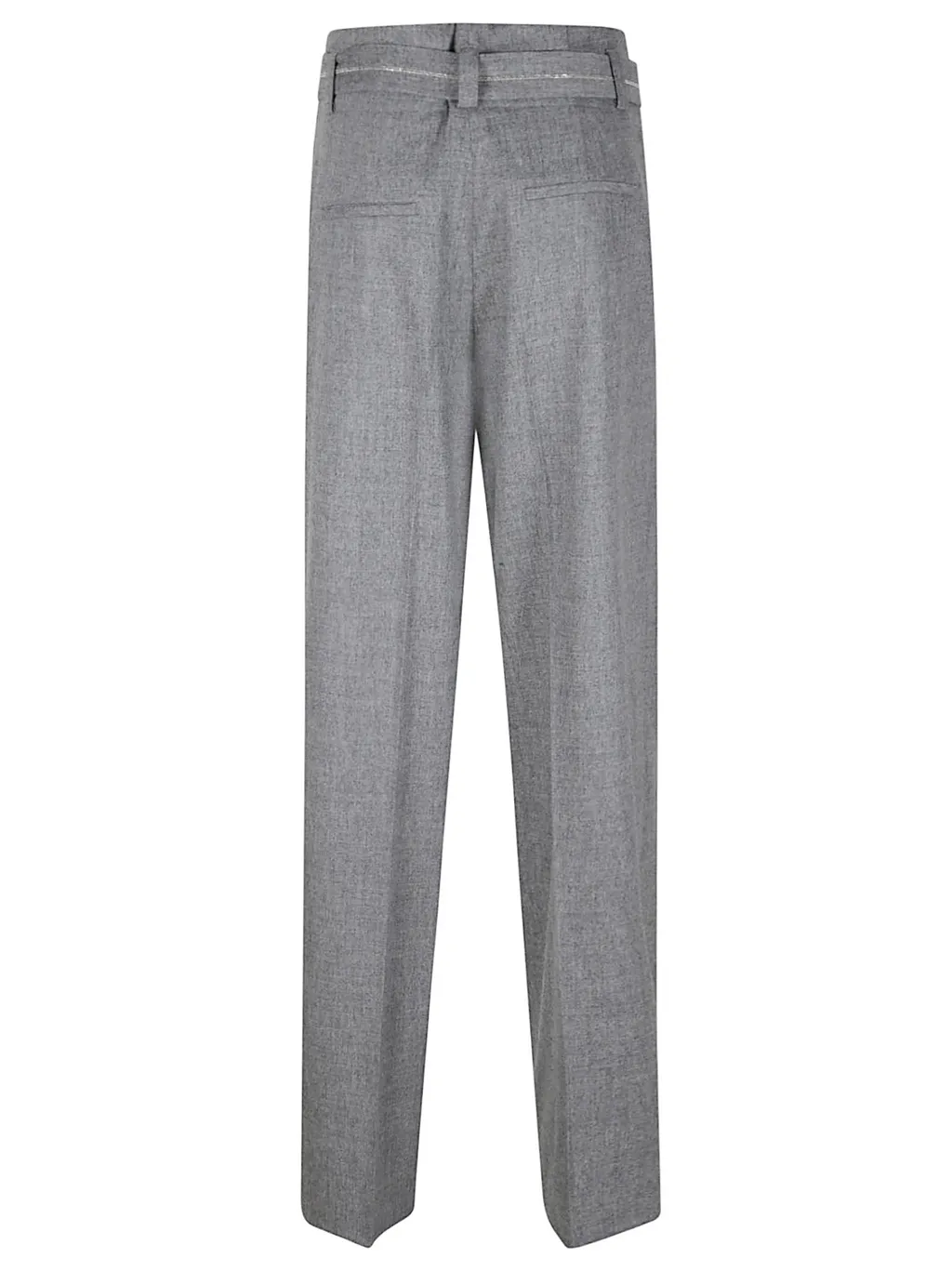 Peserico Belted Wool Pants