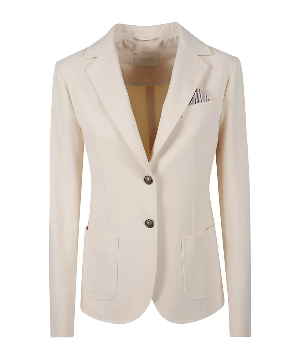 Long-Sleeved Suit Jacket