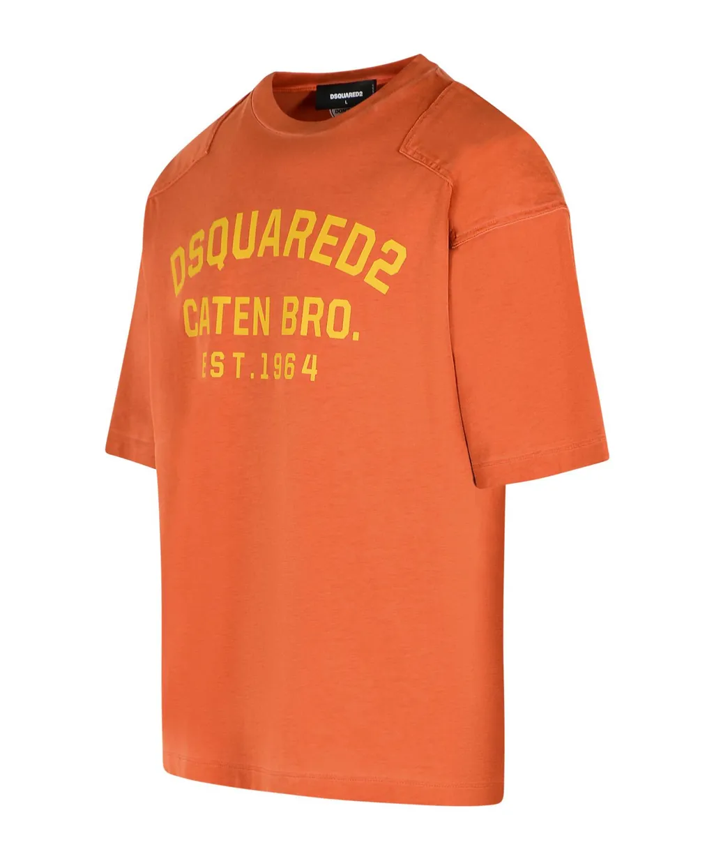 Dsquared2 Logo-Print Crewneck T-Shirt