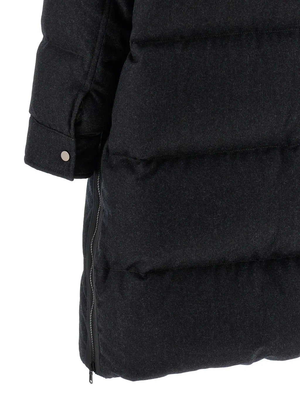 Long-Sleeved Down Jacket