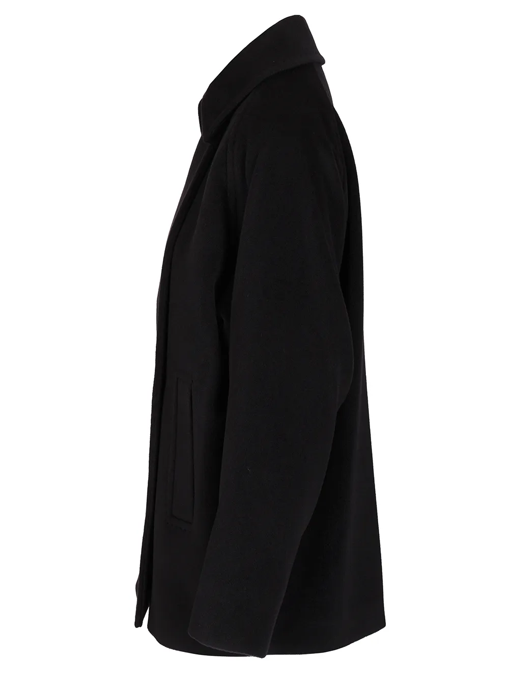 Max Mara Studio Double-Breasted Long-Sleeved Coat