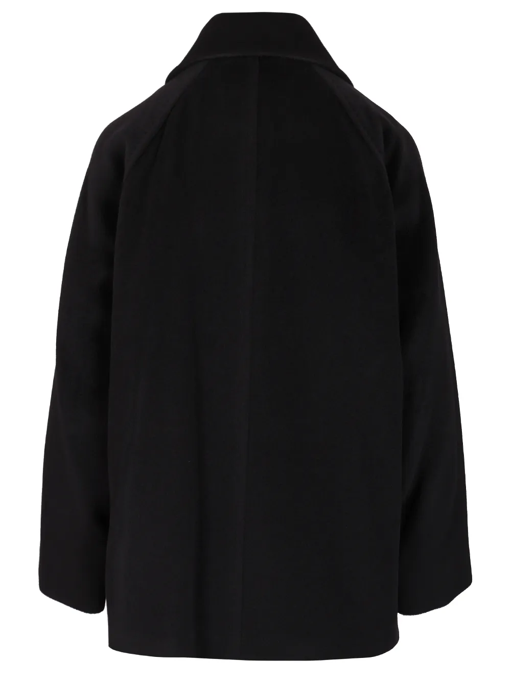 Max Mara Studio Double-Breasted Long-Sleeved Coat