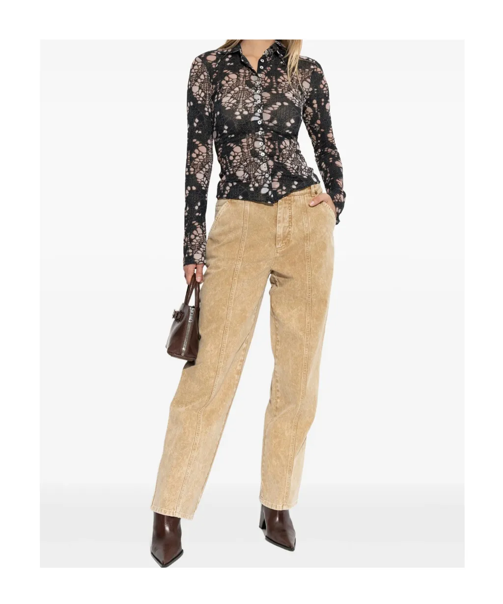 Avavav Lace Long Sleeve Top