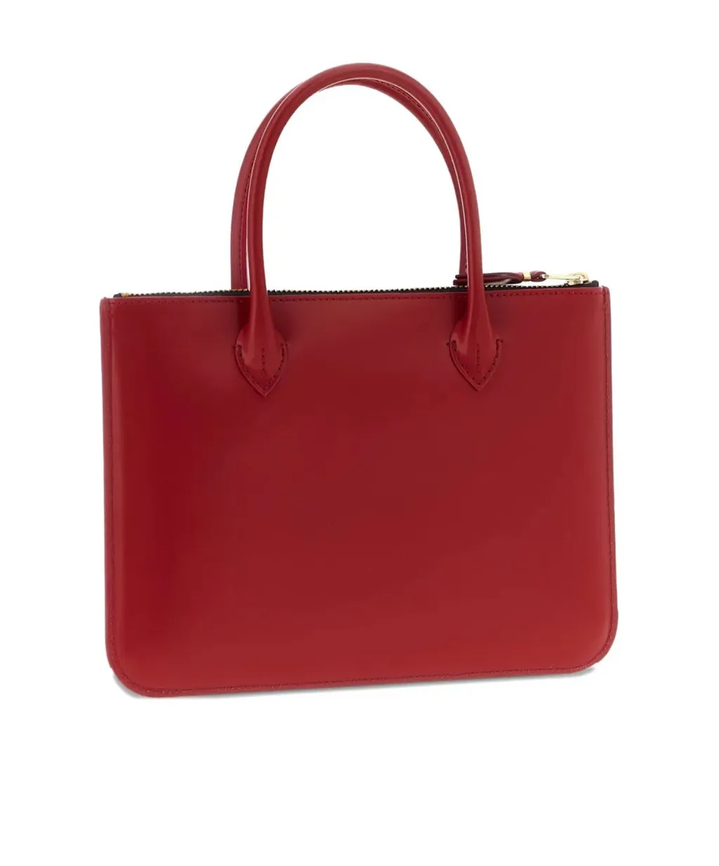 Comme Des GarÇOns Wallet Logo Printed Handbag