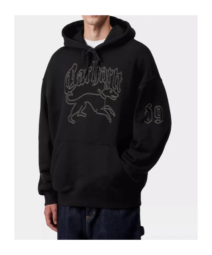 Carhartt Wip Hooded Hackwork Sweatshirt