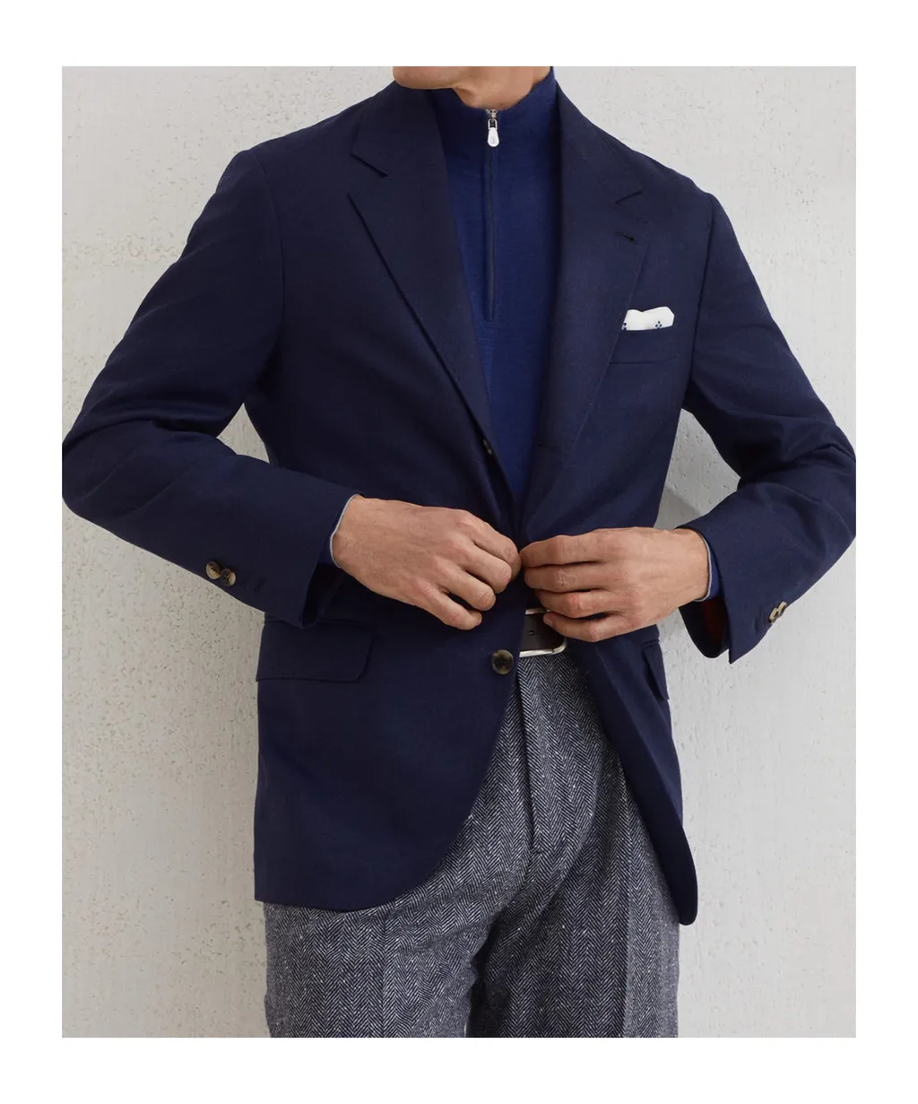 Brunello Cucinelli High Neck Zip-Up Jumper