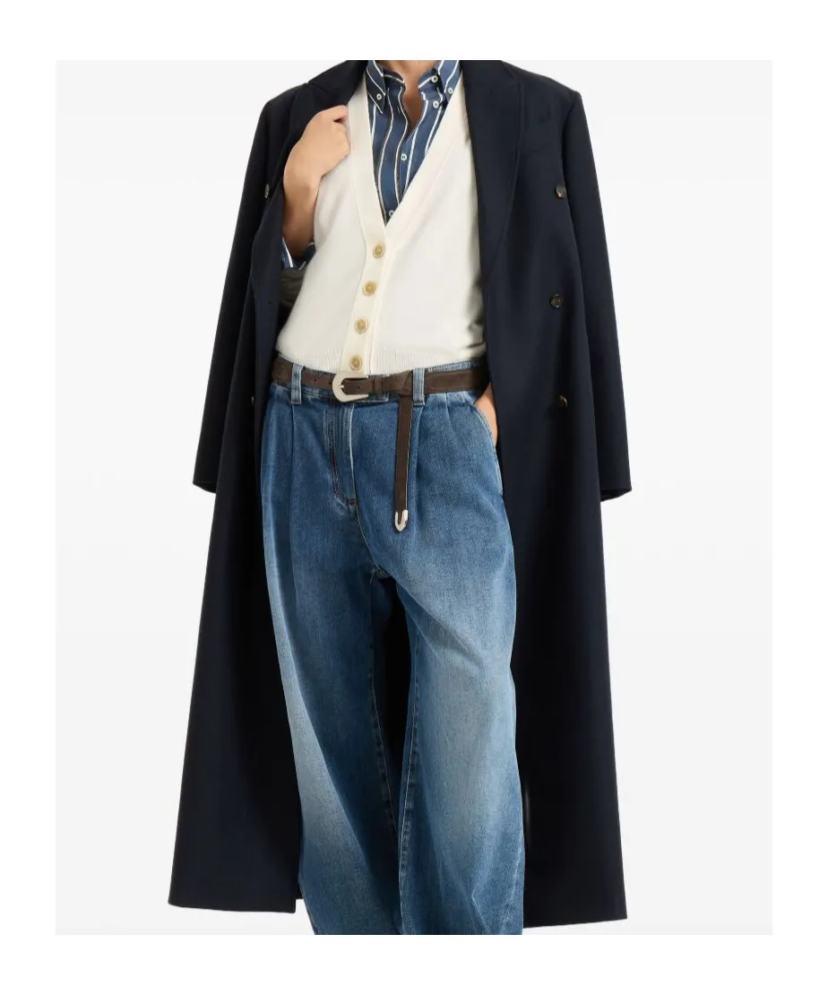 Brunello Cucinelli V-Neck Long Sleeved Cardigan