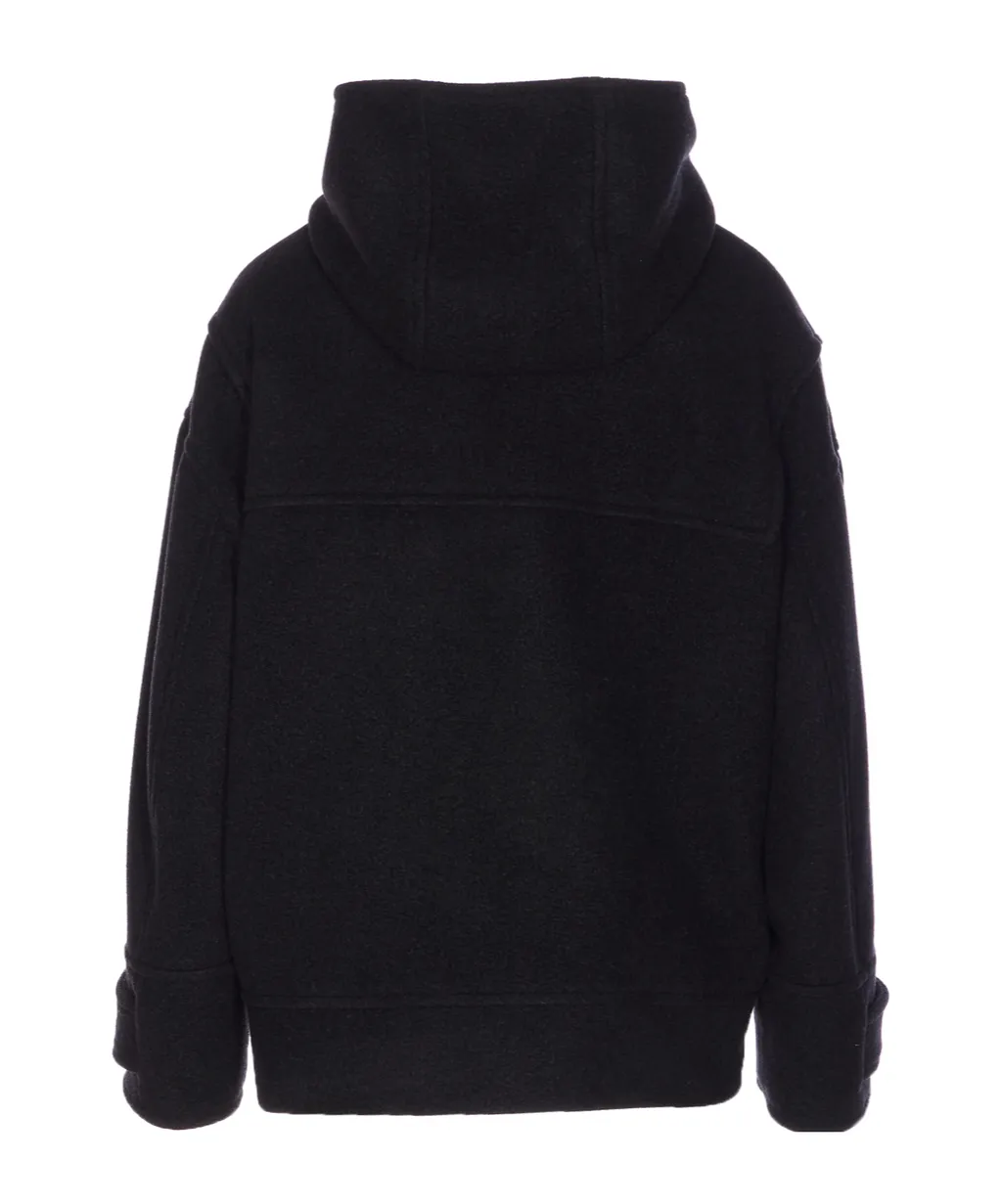 Circolo 1901 Frog Closure Hooded Jacket