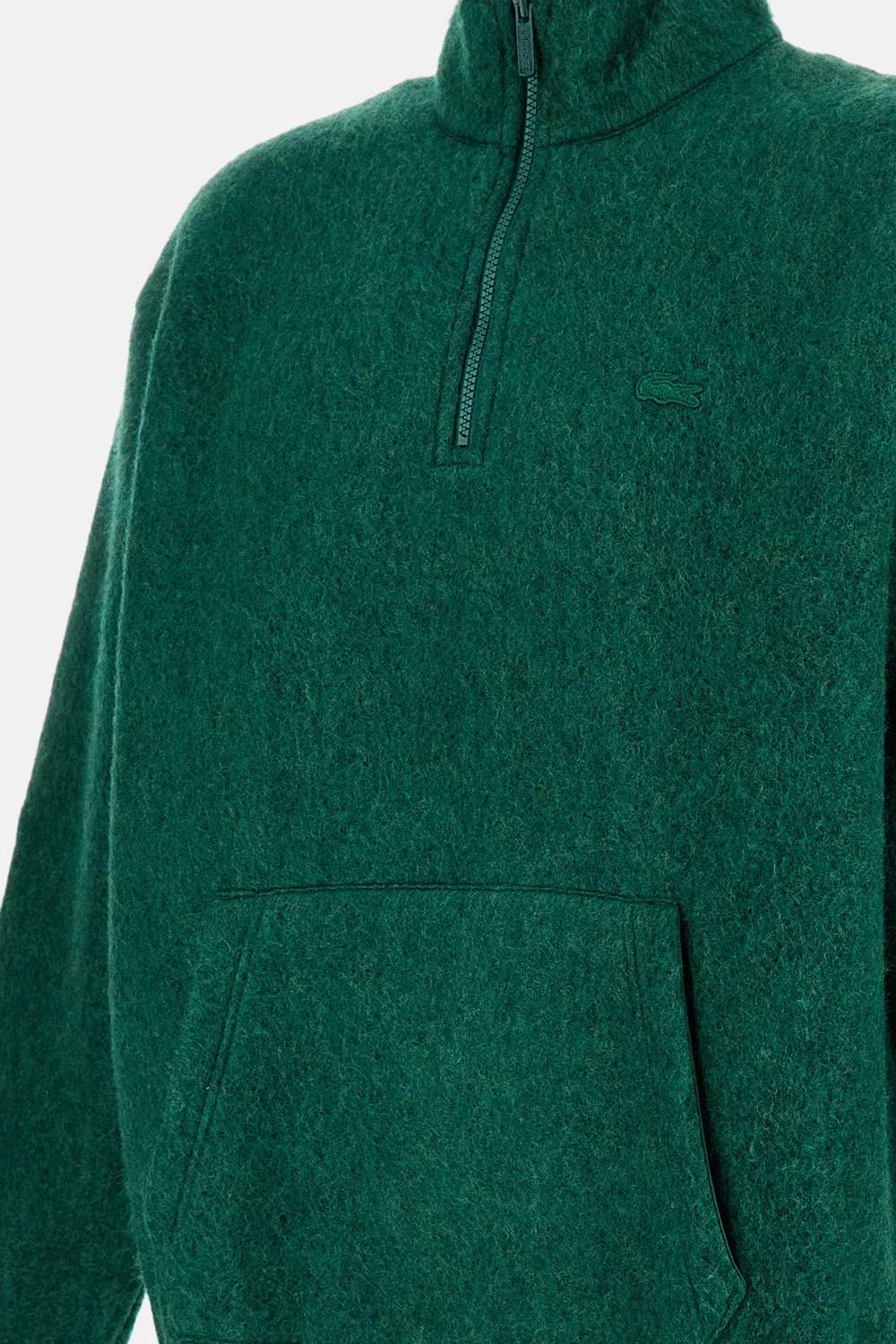 Lacoste Zipper Neck Sweatshirt