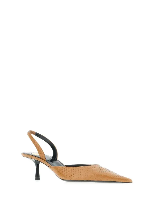 Pointed-Toe High Heels