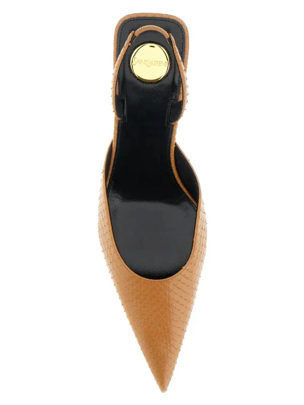 Pointed-Toe High Heels