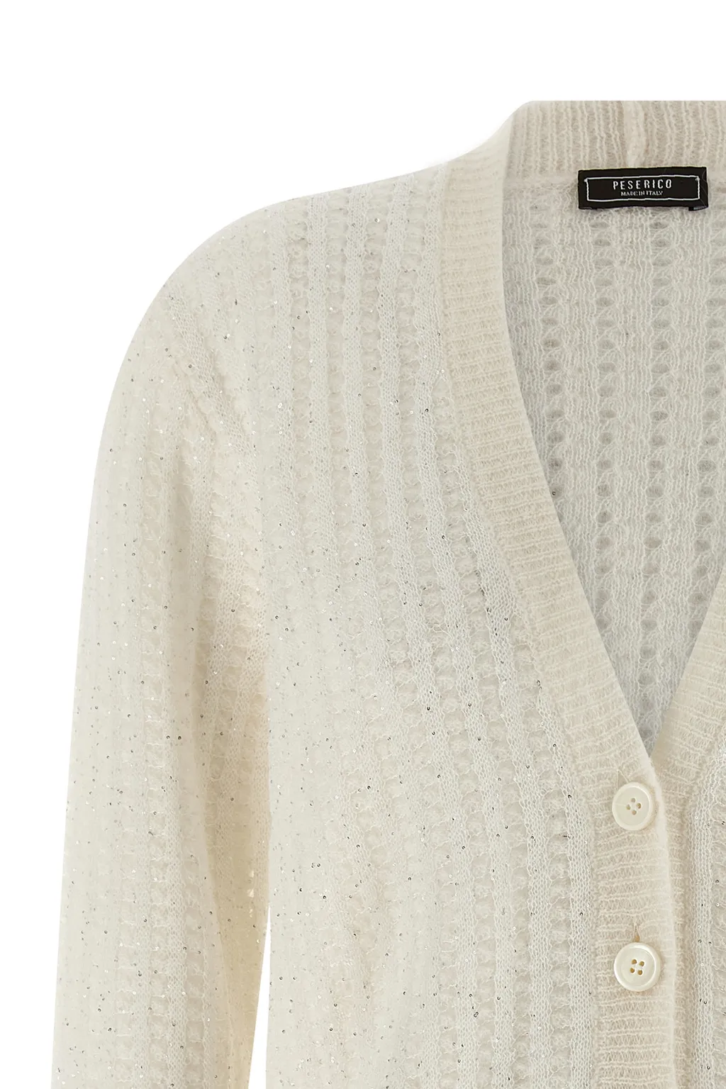 Peserico Sequin Appliqué Cardigan