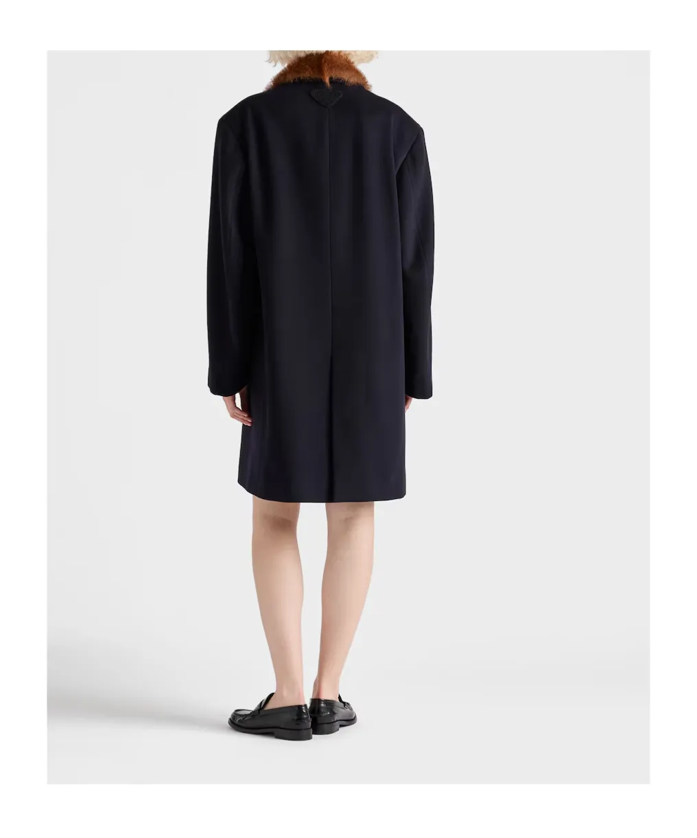 Prada Single-Breasted Long Coat