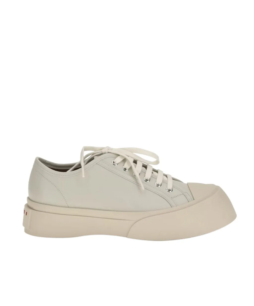 Marni Pablo Logo Patch Lace-Up Sneakers