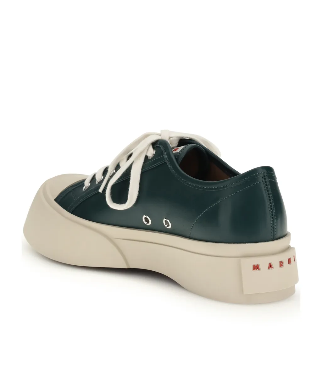 Marni Pablo Logo Patch Lace-Up Sneakers